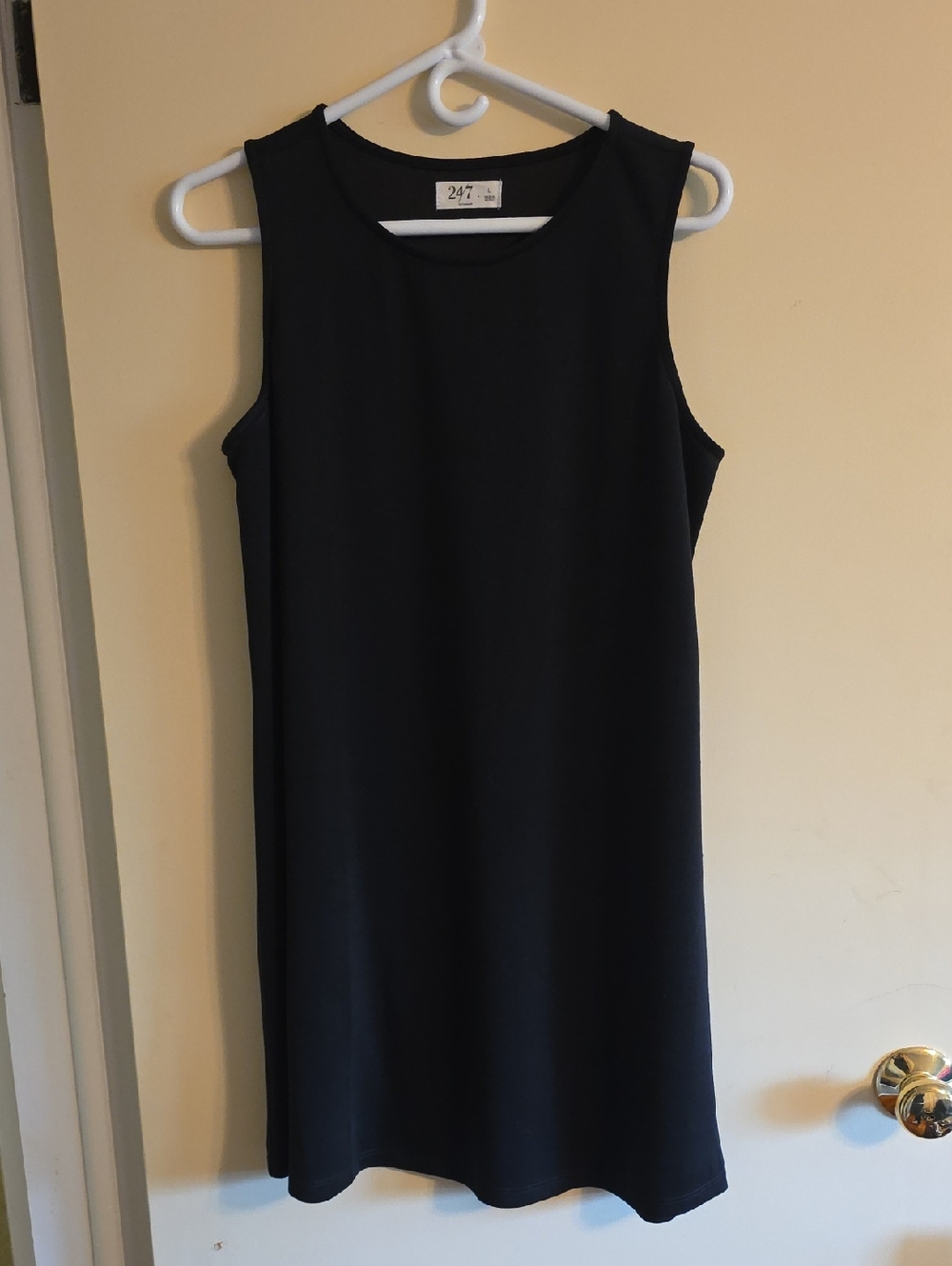 Maurices Black Sleeveless Mini Shift Dress